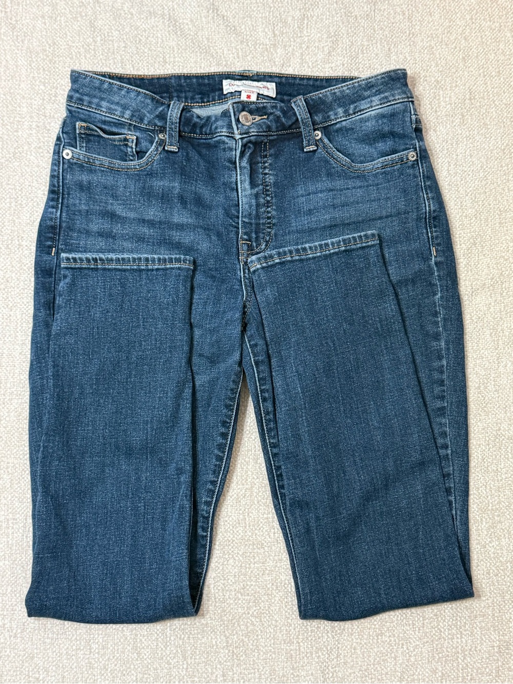 Lucky Brand Women’s 8/29R Blue Straight Leg Jeans Y2K Classic Denim - Picture 2 of 7